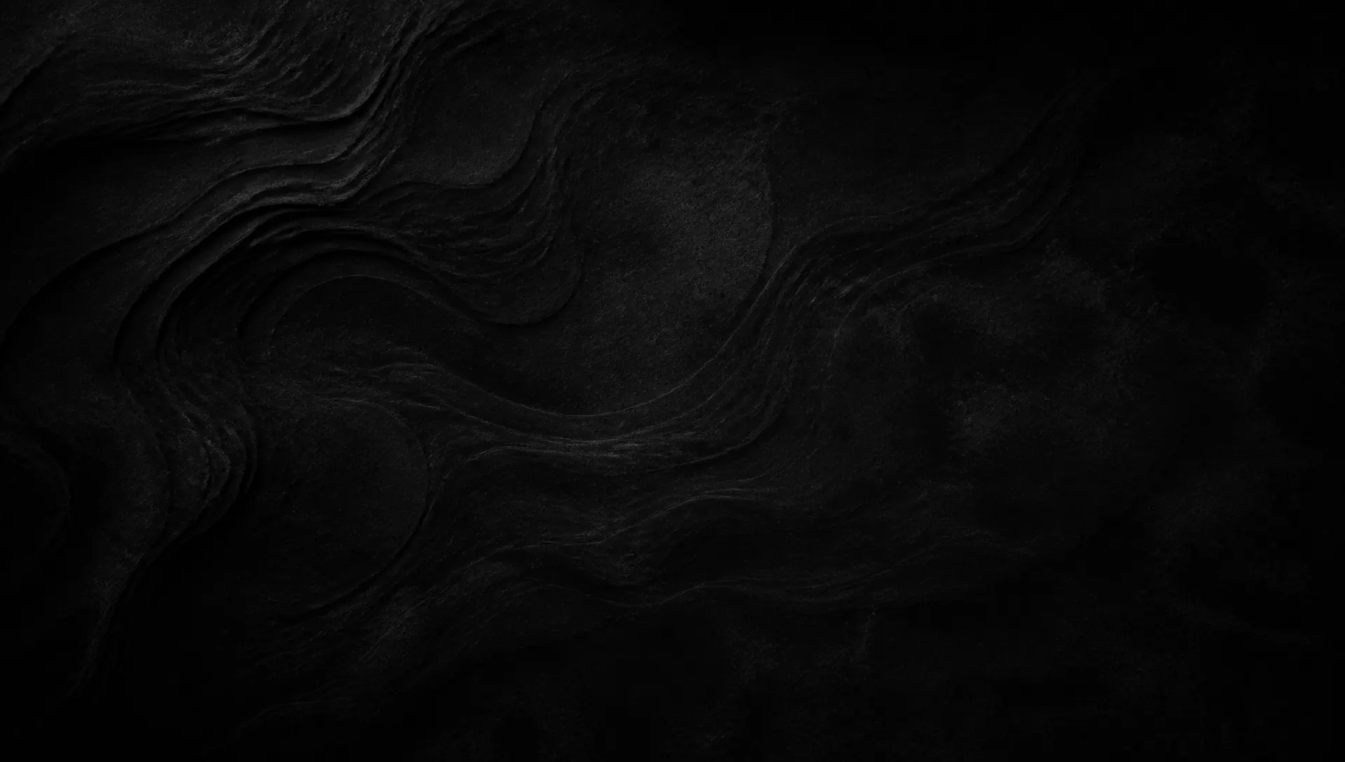 Fundo texturizado quase preto com relevos suaves em escala de cinza